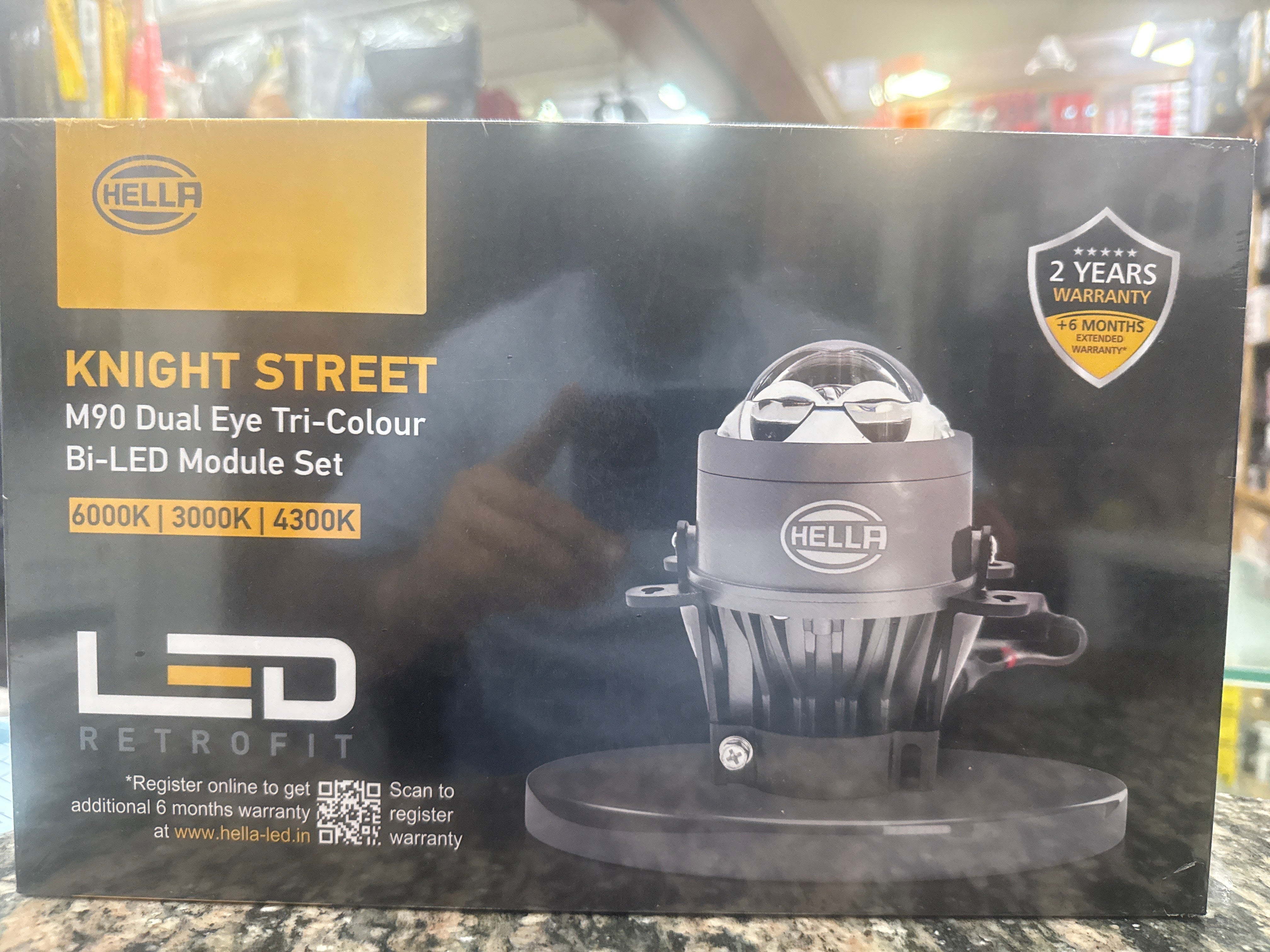 Premium car accessories under Rs 5000 India - LED headlights speakers damping