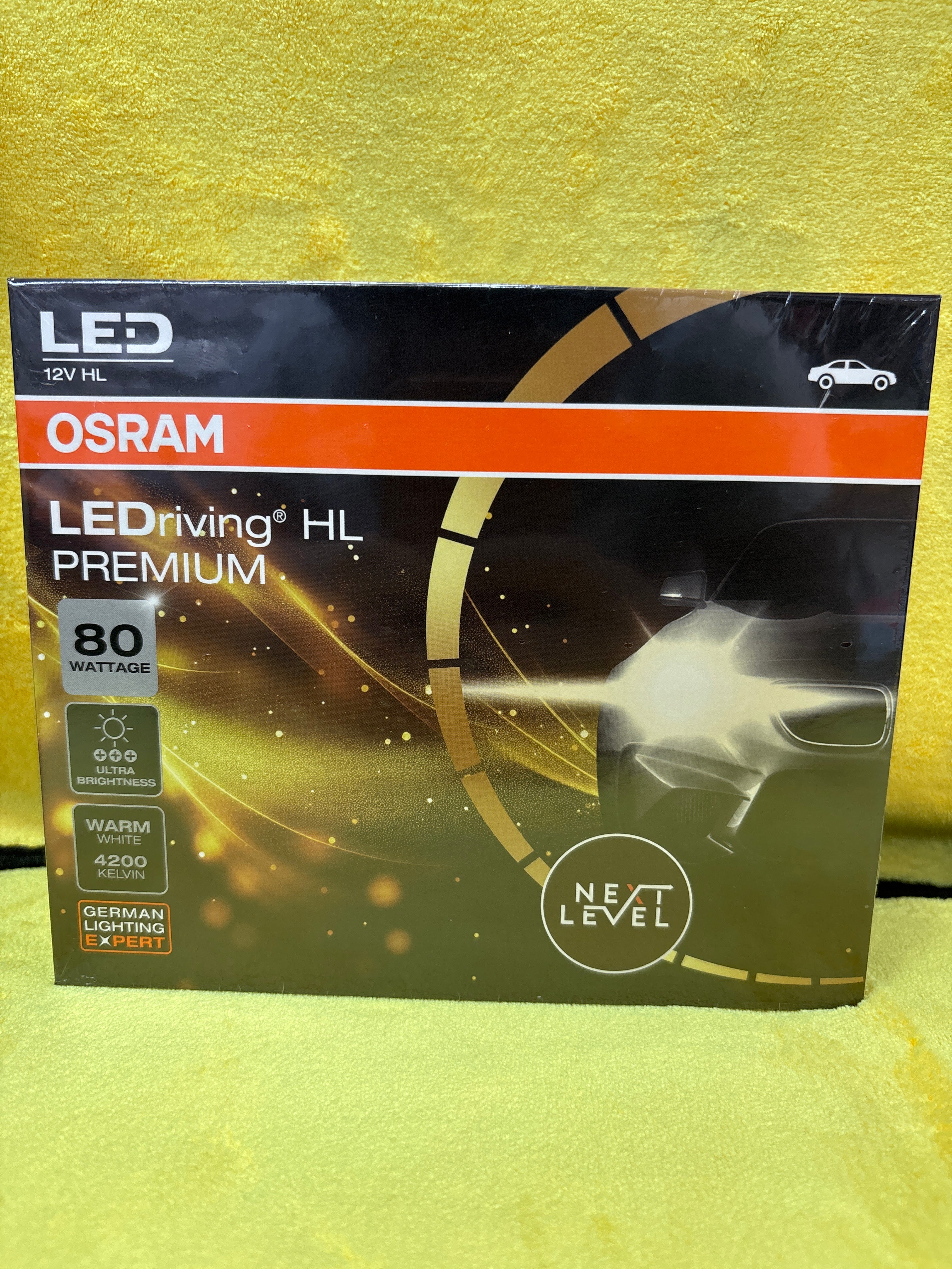 Osram 80W Led light warm white models available - H1, H4 ,H7, H8, H11, H16 , h18 , 9005 , 9012 , 9006