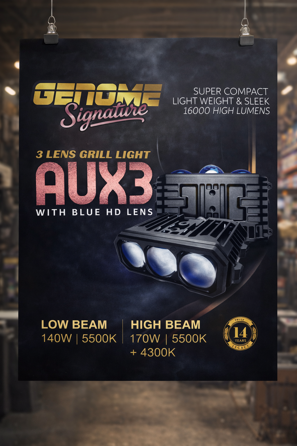 GENOM AUX3 LED