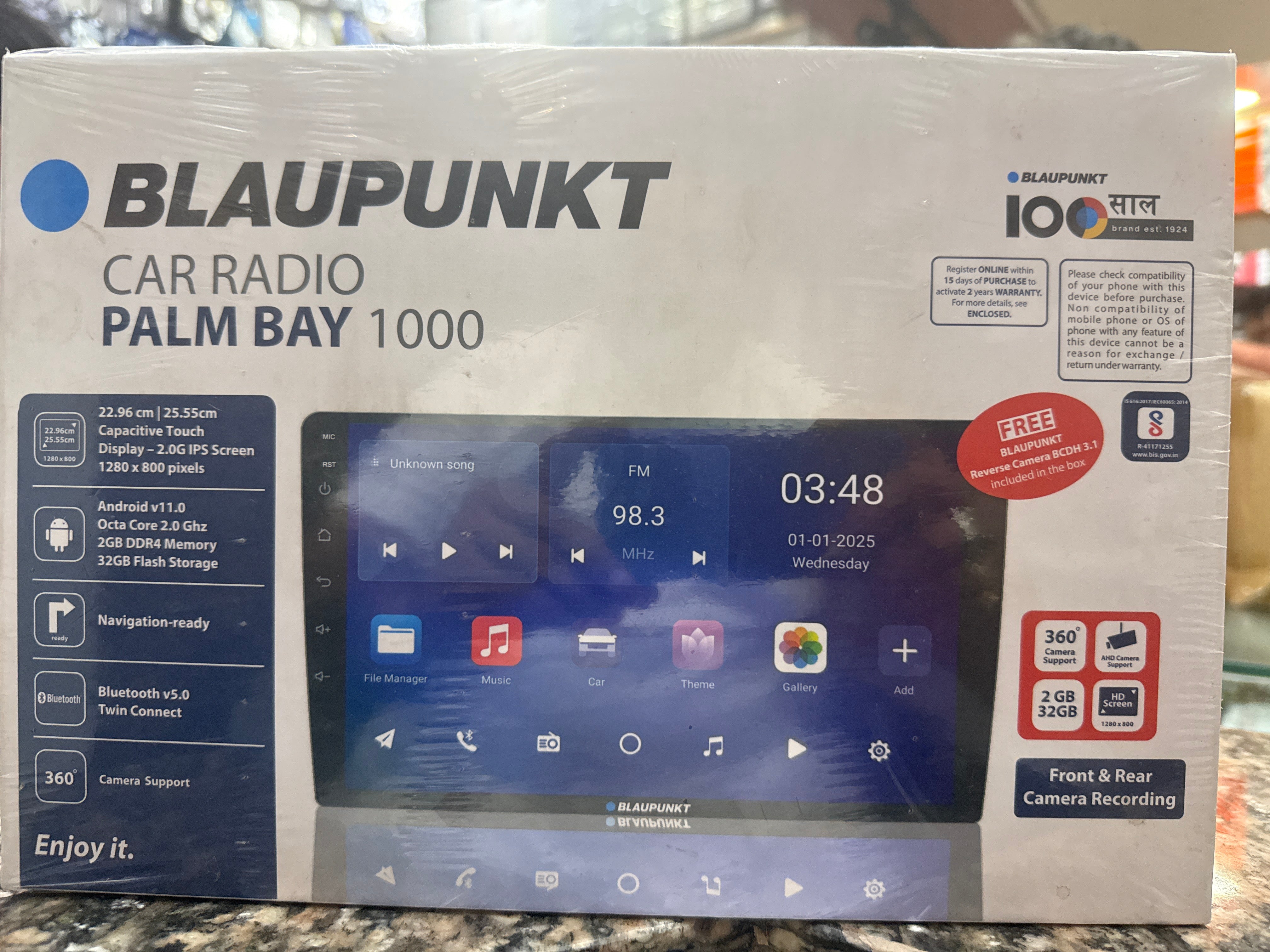 Blaupunkt Palm Bay 1000 | 9-Inch Android 11 Multimedia System