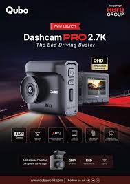 Qubo 2.7K Smart Dashcam for Cars