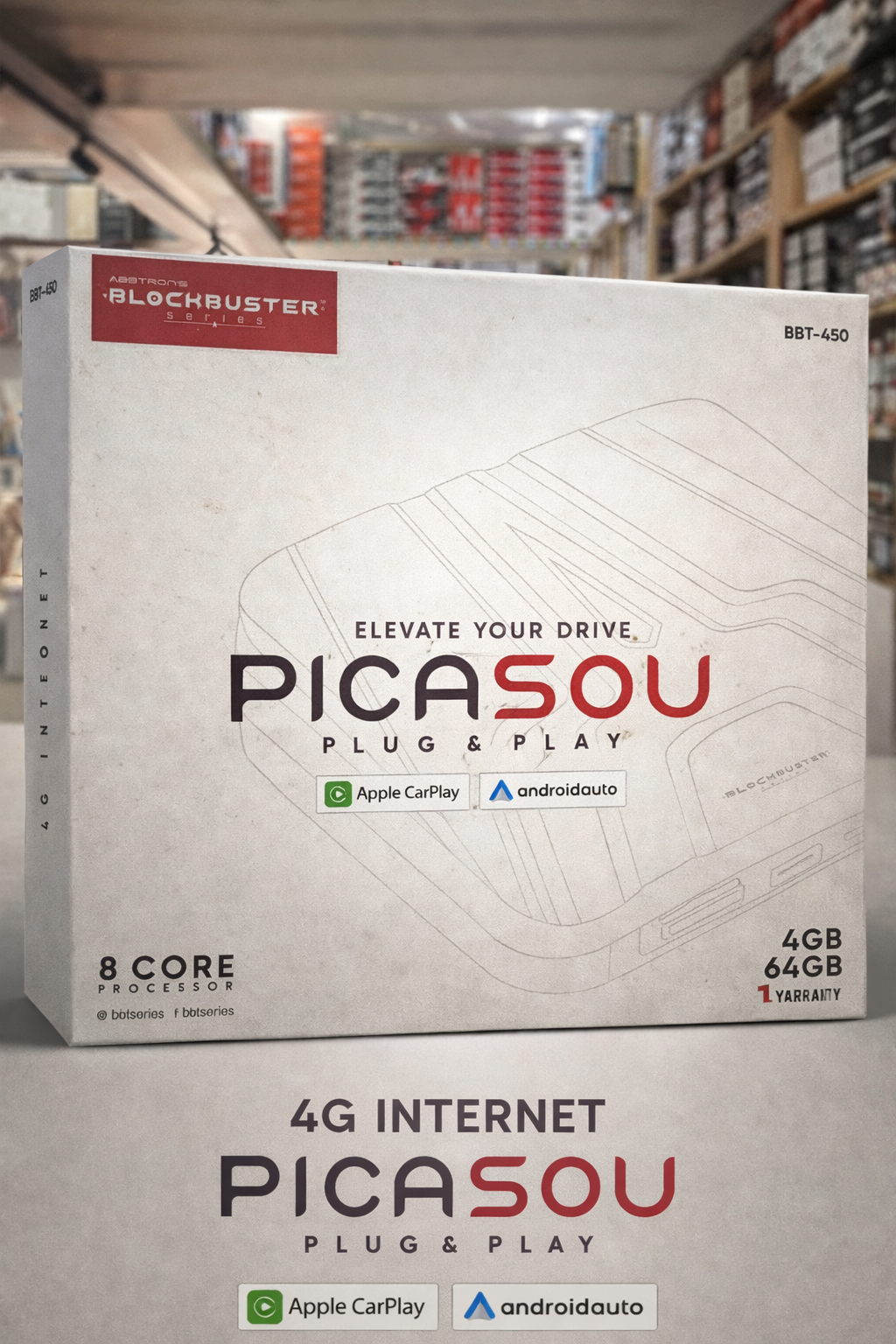 PICASOU - Plug & Play Smart Car Box