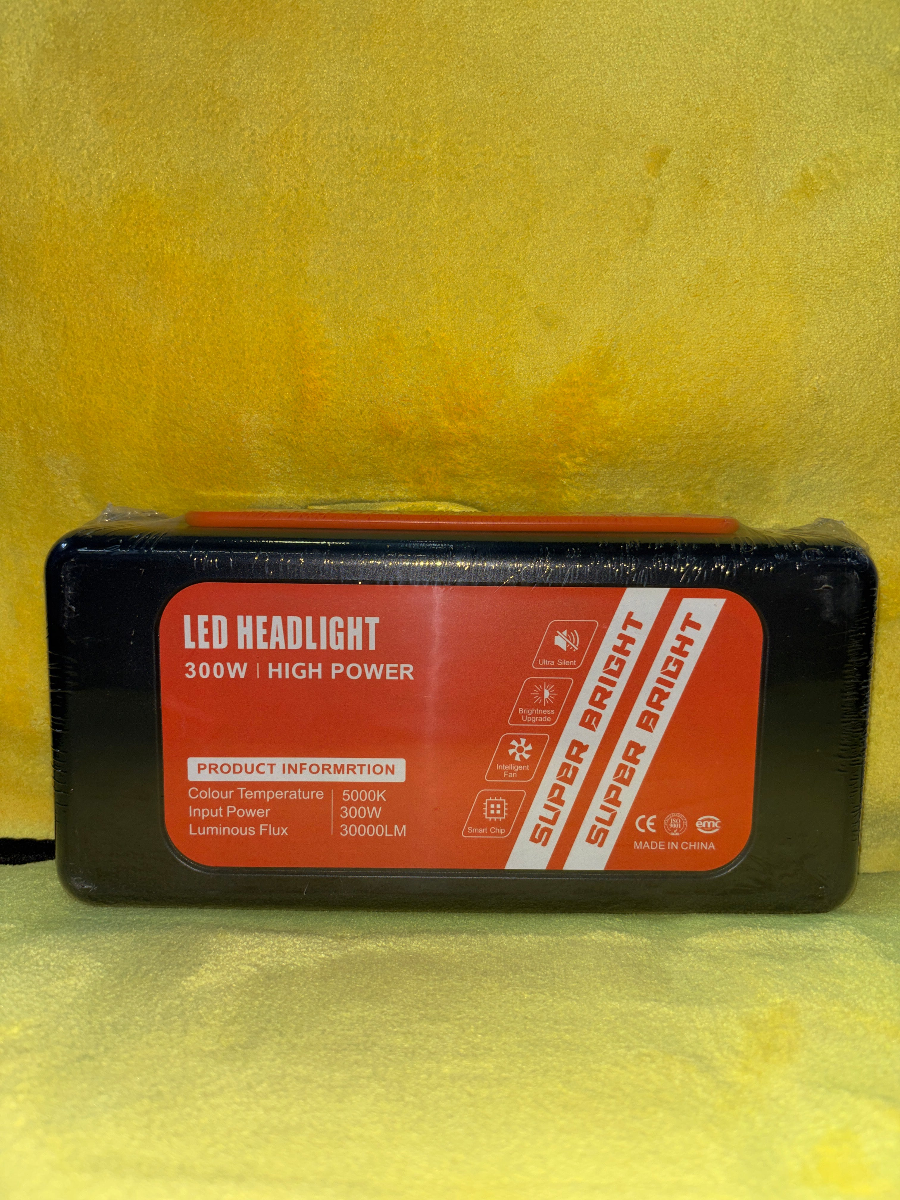 HI-Tech Brand 300W Led light     Models available H4, H11, H7, 9005