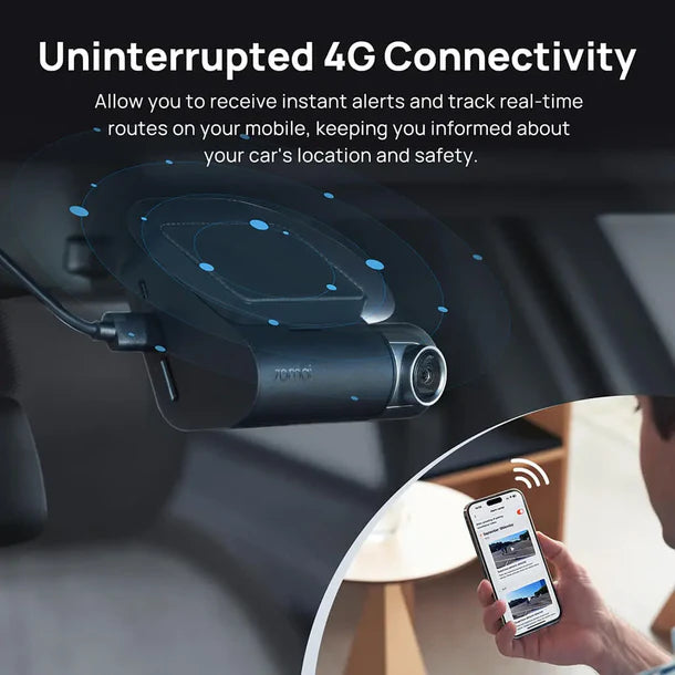 70mai A510 Dash Camera - display screen and interface - 70mai at Nandi Car Accessories