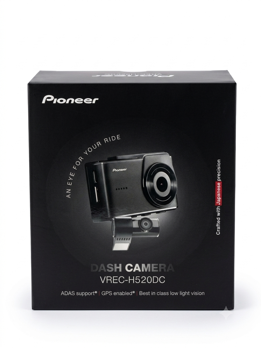 Pioneer VREC-H520DC Dual-Channel Dash Camera -ALL CAR SUTEBEL
