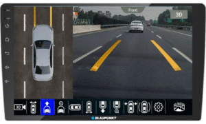 Blaupunkt Palm Bay 1000 – 9inch (4GB + 64GB) Android Car - rear panel connections and ports - Blaupunkt at Nandi Car Accessories