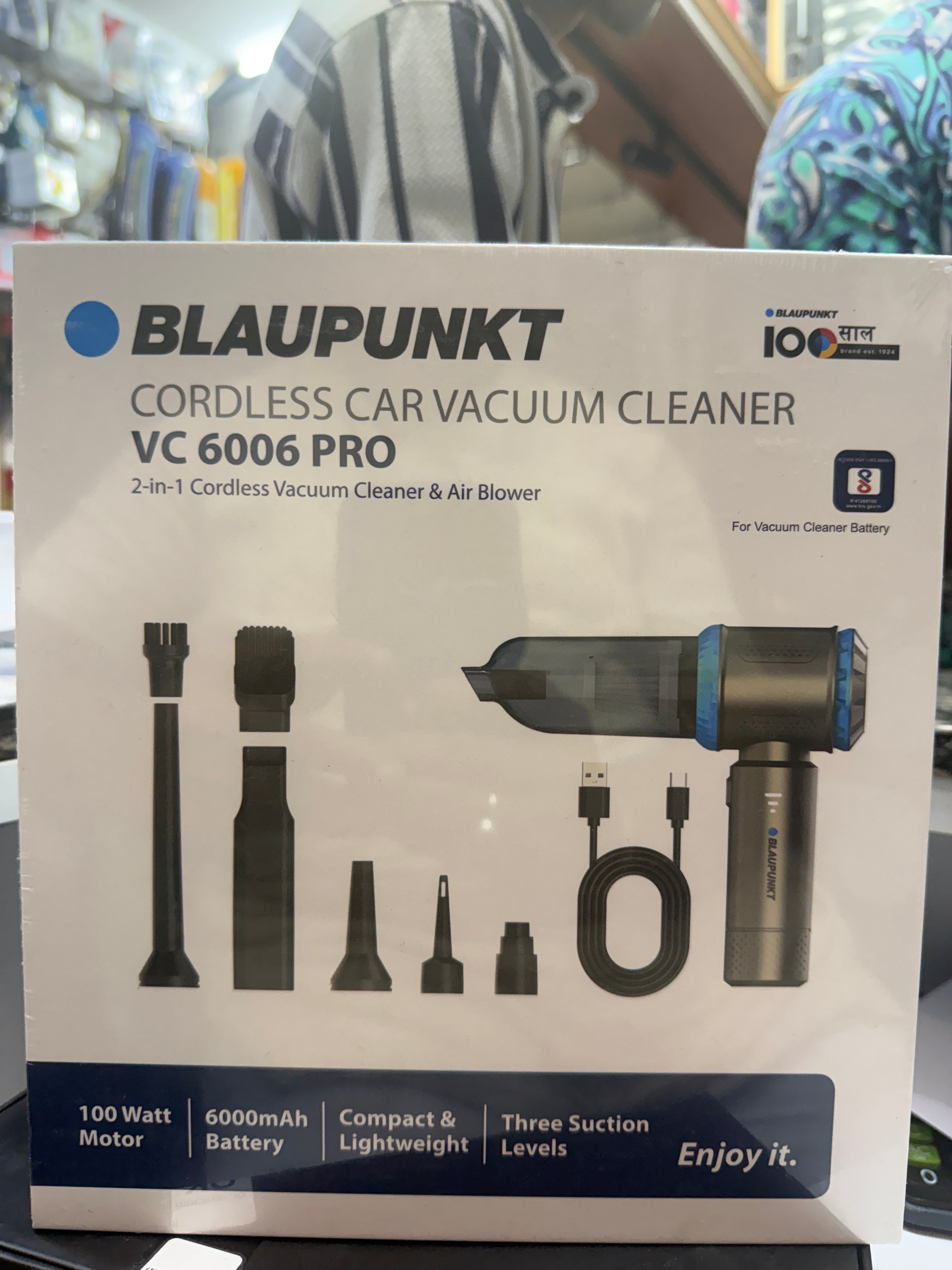 Blaupunkt cordless car vacuum cleaner
