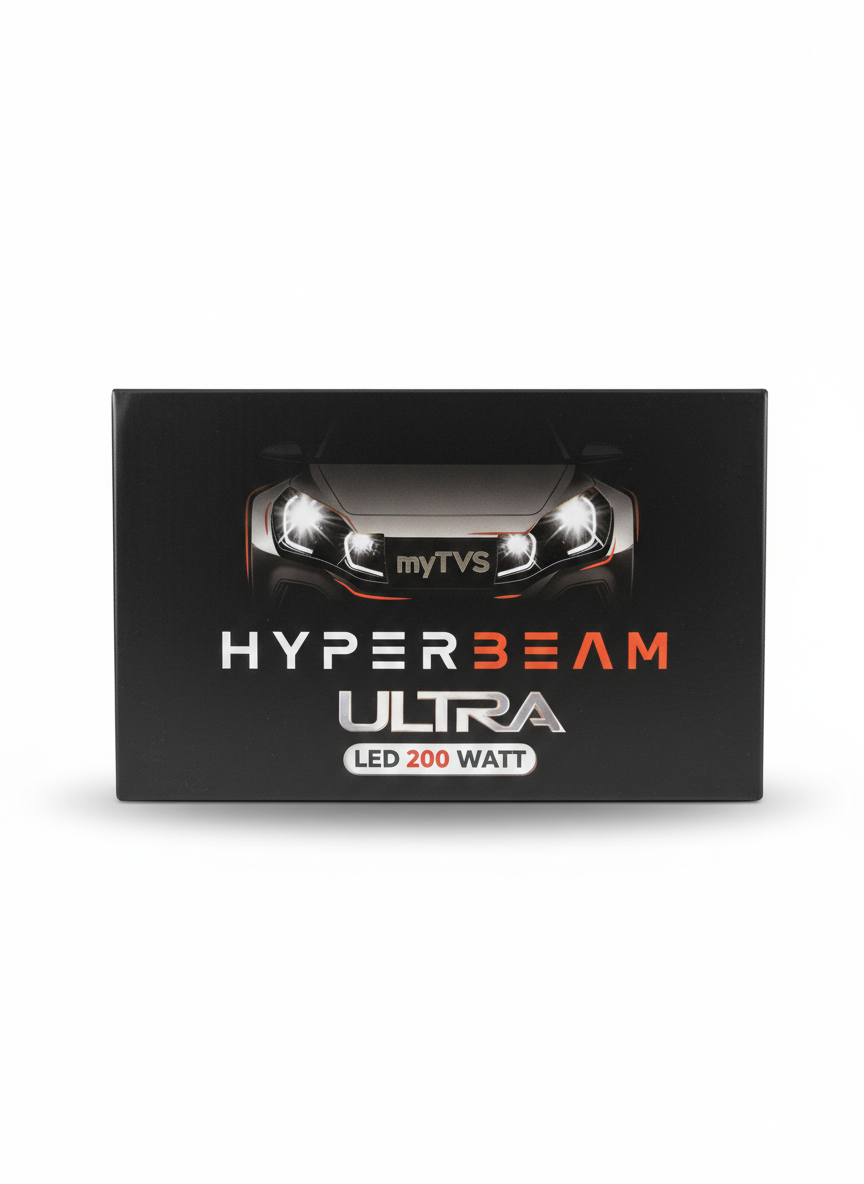 myTVS H4/H19 LED Headlight Bulb - Hyperbeam Ultra 6000K