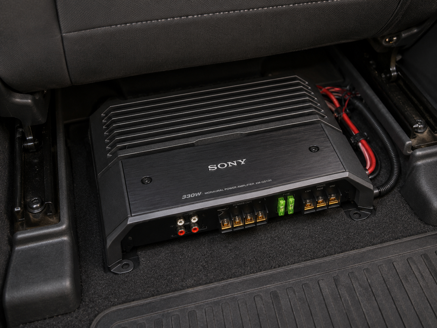 Sony XM-GS100 Monoblock Class-D Car Amplifier – 1100W Max Power