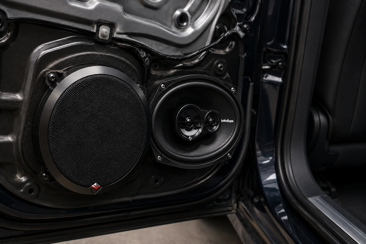 Rockford Fosgate Prime Full Range 240W Coaxial Car Speakers – High Performance Car Audio Upgrade