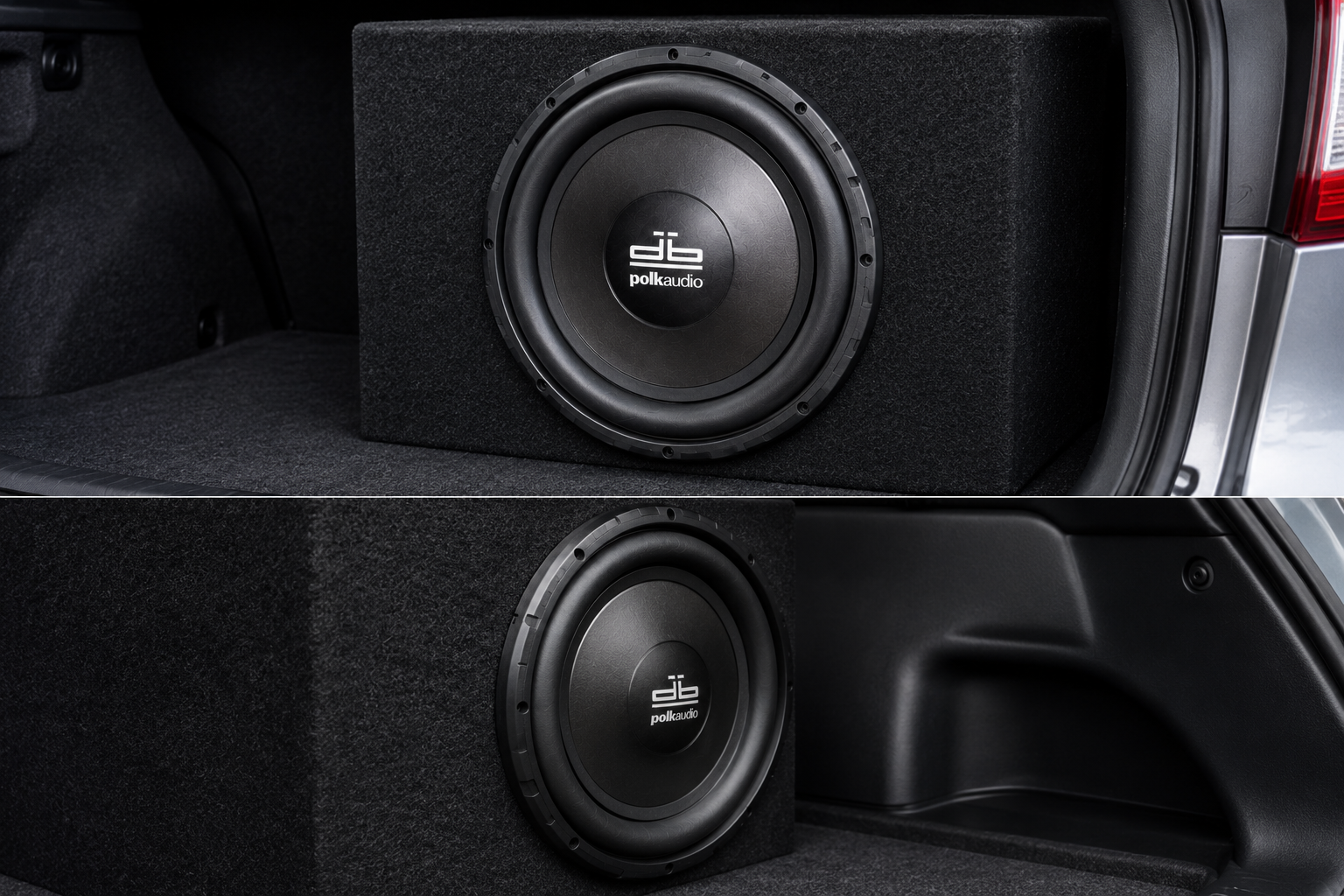 Polk Audio DB840 8-Inch Marine Certified Car Subwoofer | Deep Bass Performance