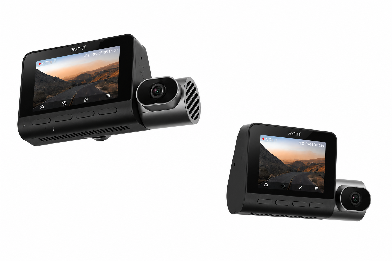 70mai Dash Cam T800 4K – 3-Channel Ultra HD Dash Camera with Sony STARVIS 2