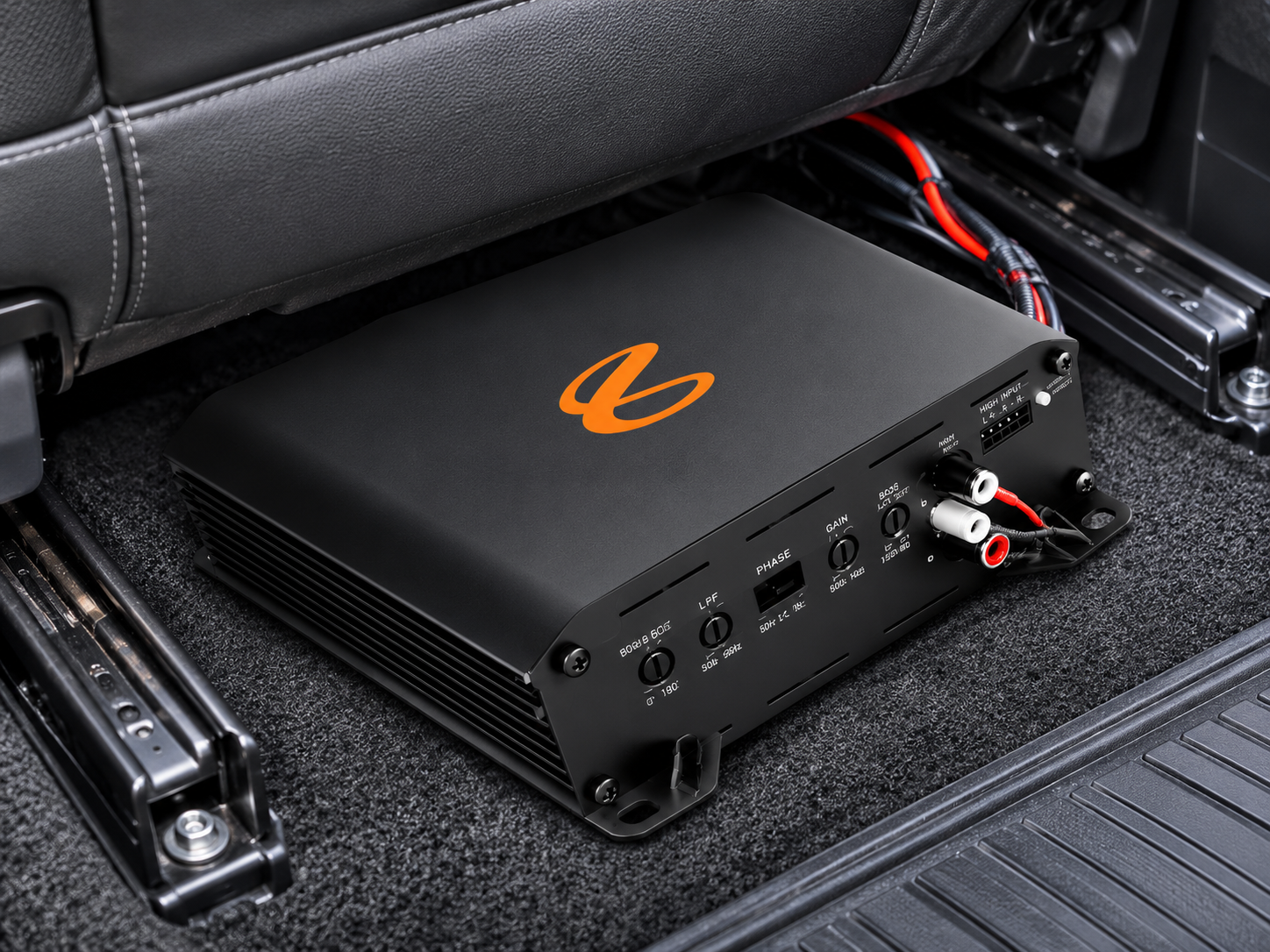 Infinity Primus 8002A 2-Channel Class-D Car Amplifier | 800W Peak Power | Compact Car Audio Amplifier