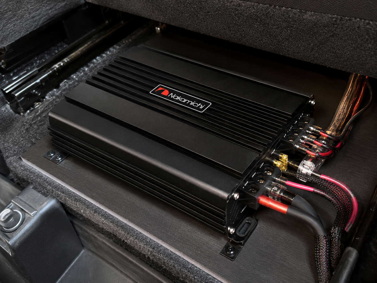 Nakamichi NKTE80.4 4 Channel Class AB Car Amplifier | High Performance Car Audio Amplifier