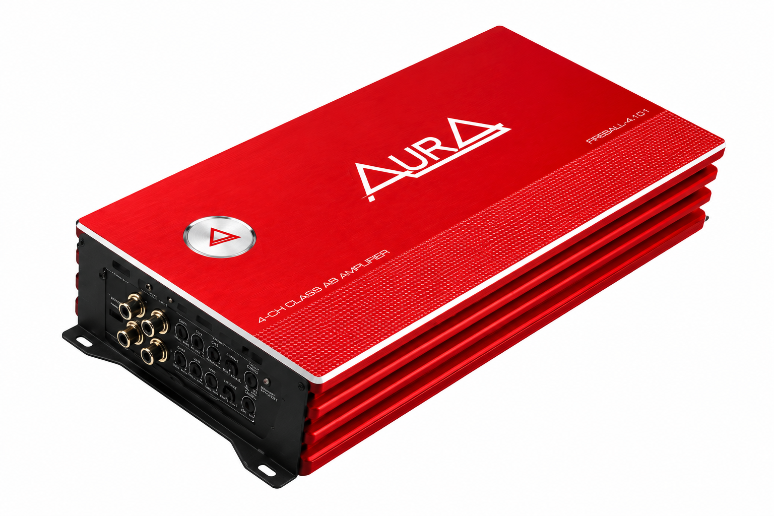 AURA Fireball 4.101 4 Channel Class AB Car Amplifier | 1200W Max Power High Performance Amplifier