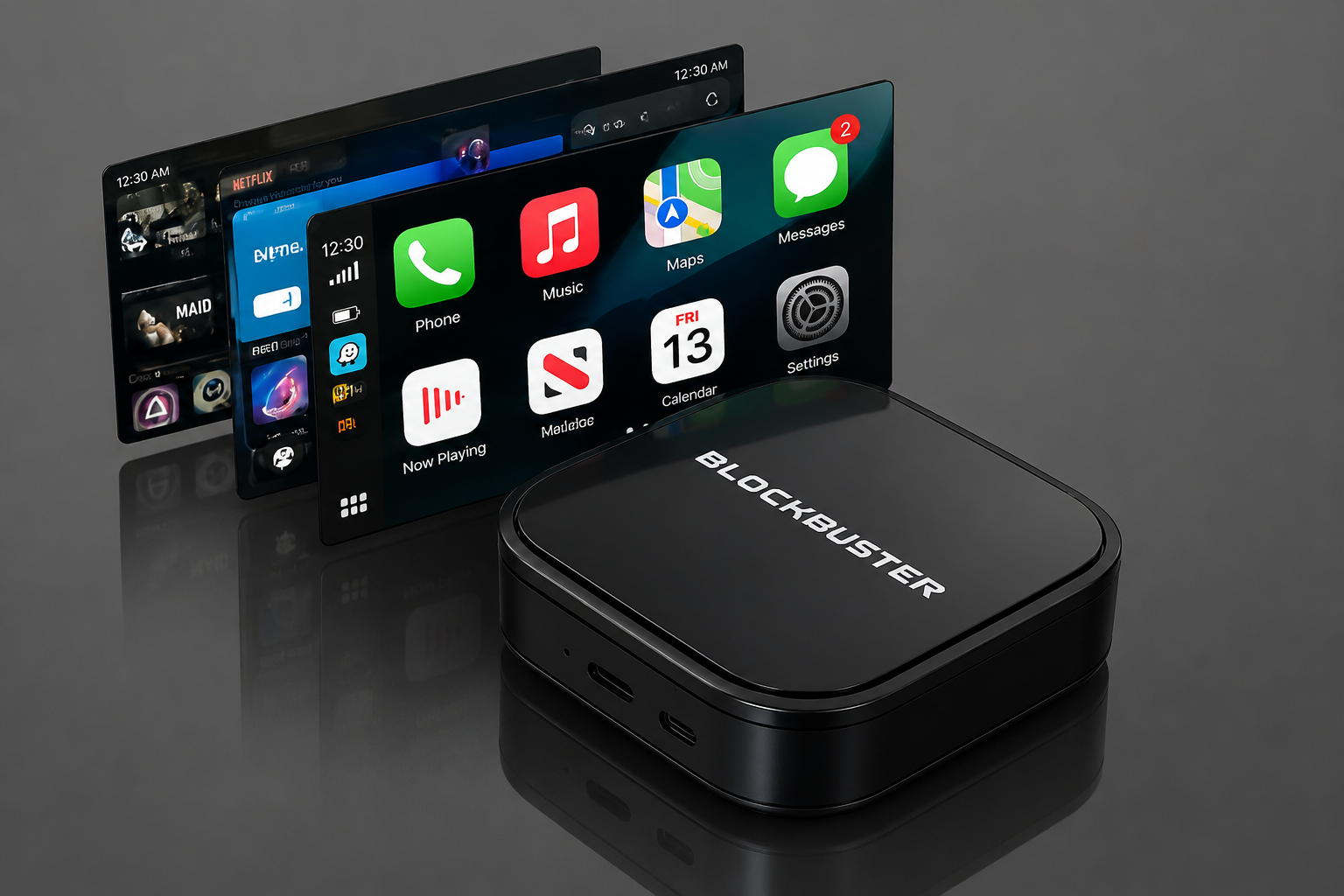 Blockbuster BBT-230 Wireless CarPlay & Android Auto Adapter