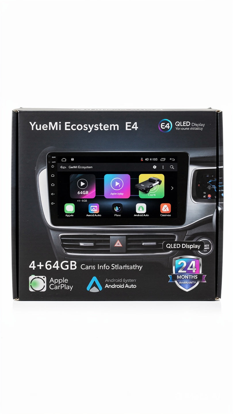 YueMi Ecosystem E4 Car Infotainment System - 4+64GB