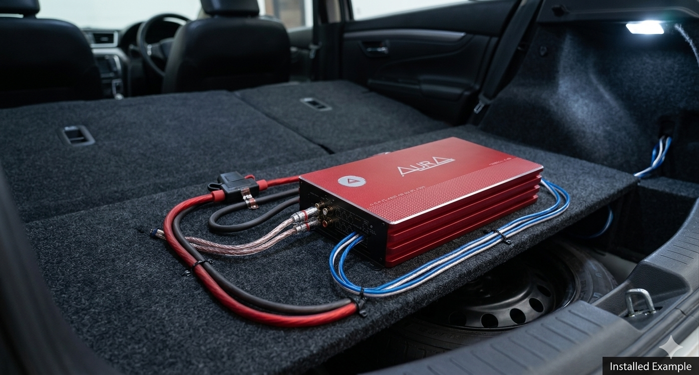 AURA Fireball-4.80 4-Channel Class AB Amplifier