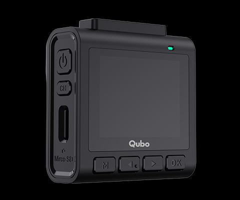Qubo Smart Dashcam Pro 2.7K | Best High-Resolution Car Dash Camera with QHD+ Clarity