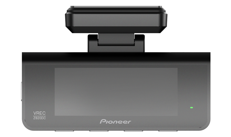 Pioneer VREC-Z820DC 4K Dash Camera - rear view and ports - Pioneer at Nandi Car Accessories