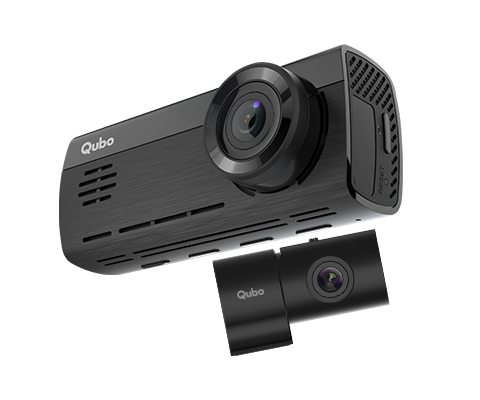 Qubo Smart Dashcam Pro 4K + Rear Camera