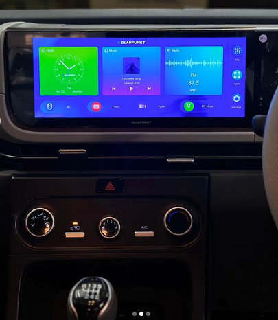 Blaupunkt Jamaica 990 Android Multimedia Player – 12.33" Ultra-Wide 2.5G IPS Display, 4GB RAM, 64GB ROM