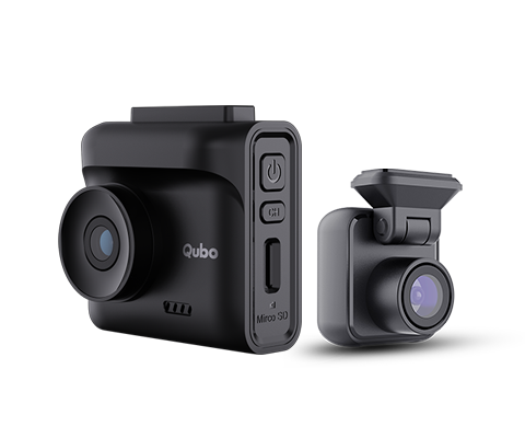 Qubo Smart Dashcam Pro 2.7K | High Resolution Car Camera