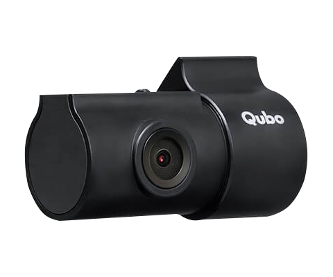Qubo Pro 3K Dashcam and Rear Camera - rear view and ports - Qubo at Nandi Car Accessories